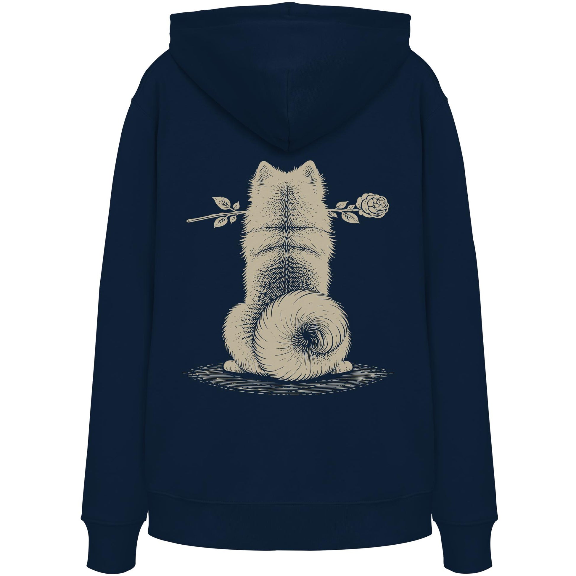 Silent Loyalty - Samojede - Organic Hoodie