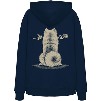 Silent Loyalty - Samojede - Organic Hoodie