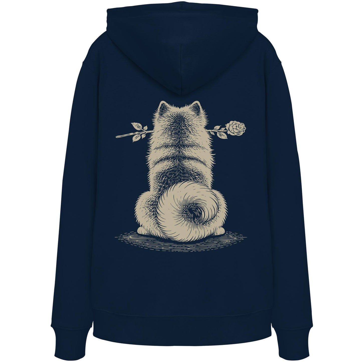 Silent Loyalty - Eurasier - Organic Hoodie