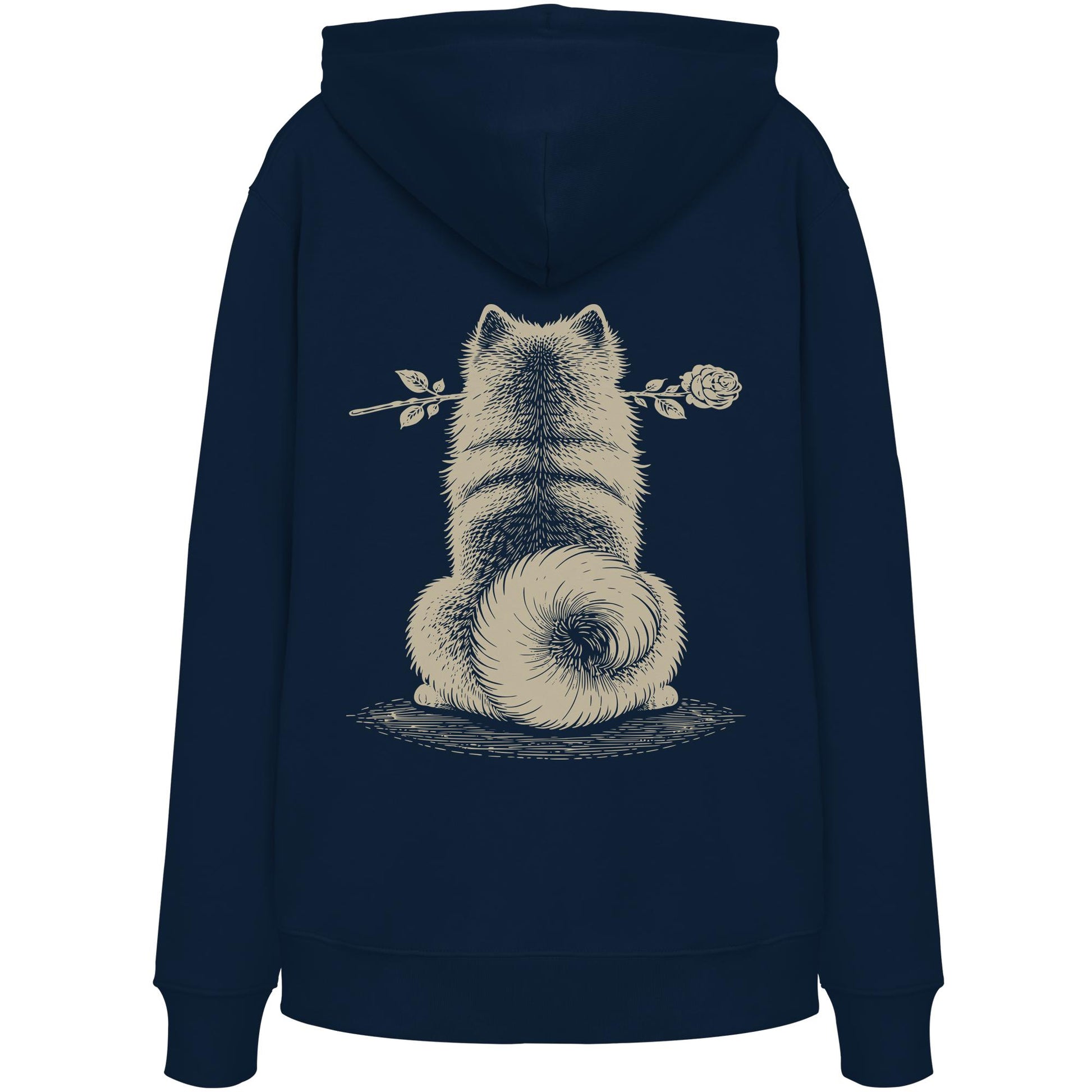 Silent Loyalty - Eurasier - Organic Hoodie