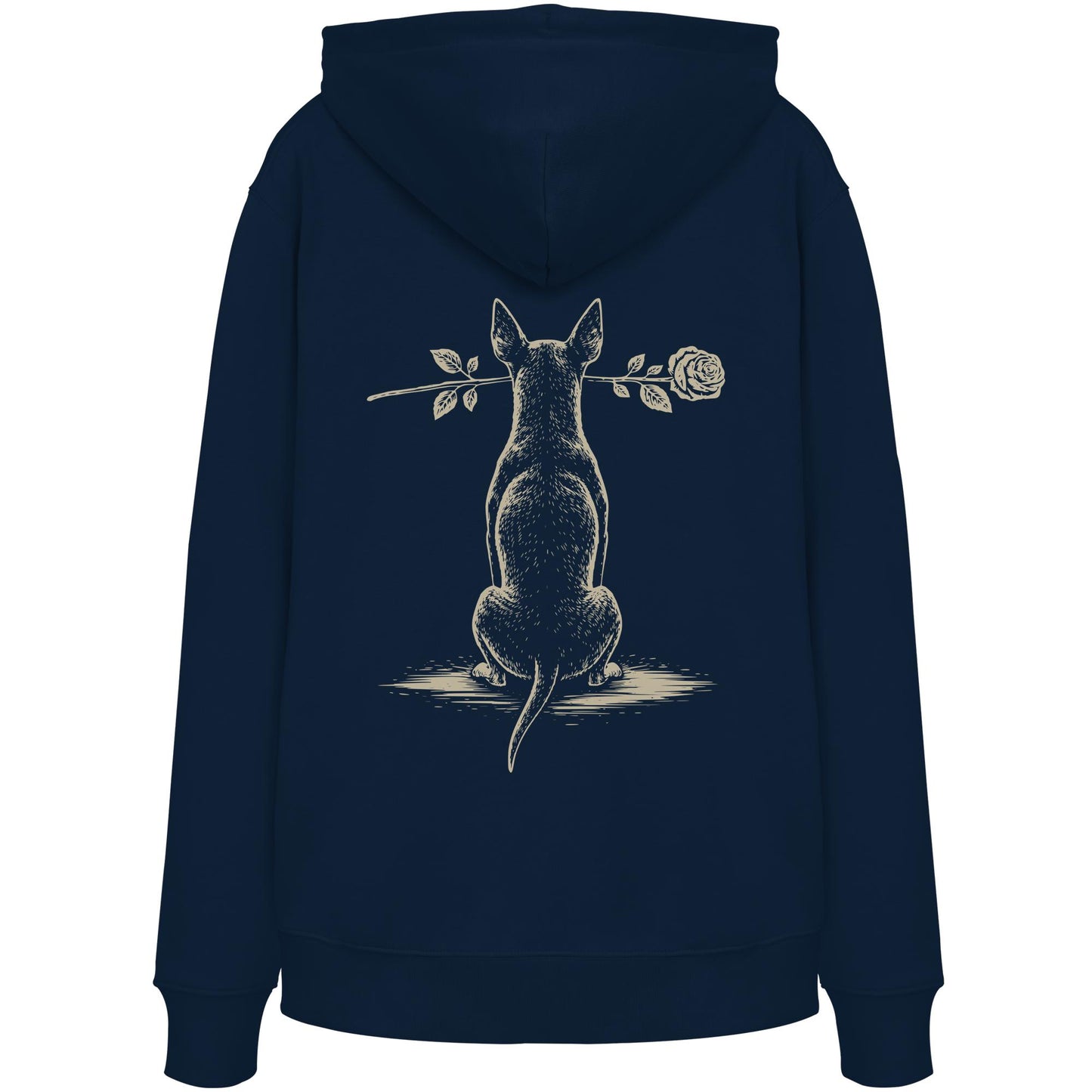 Silent Loyalty - Zwergpinscher - Organic Hoodie