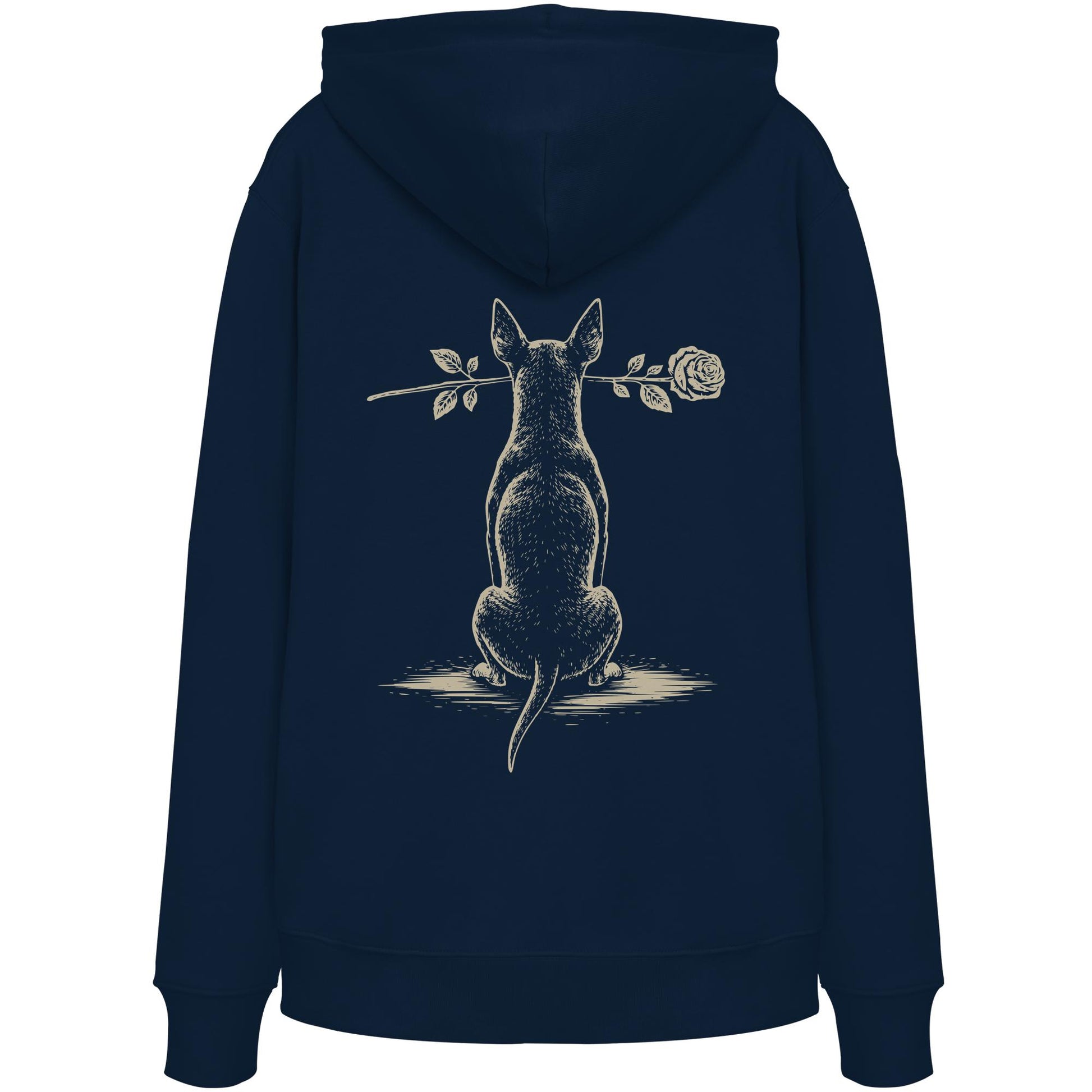 Silent Loyalty - Zwergpinscher - Organic Hoodie