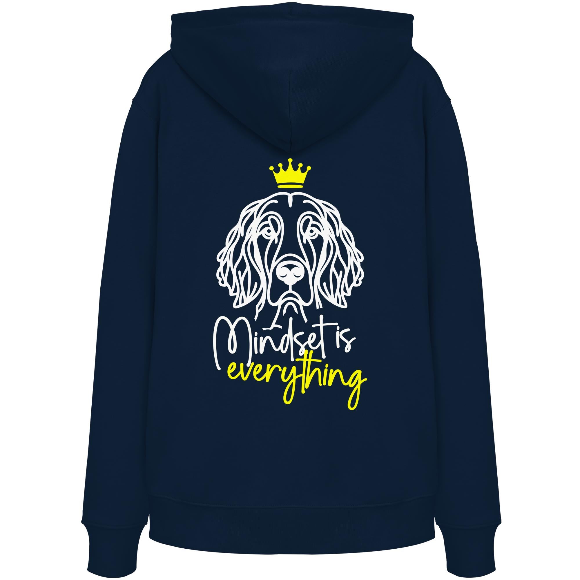 English Setter - Mindset is everything - Organic Hoodie