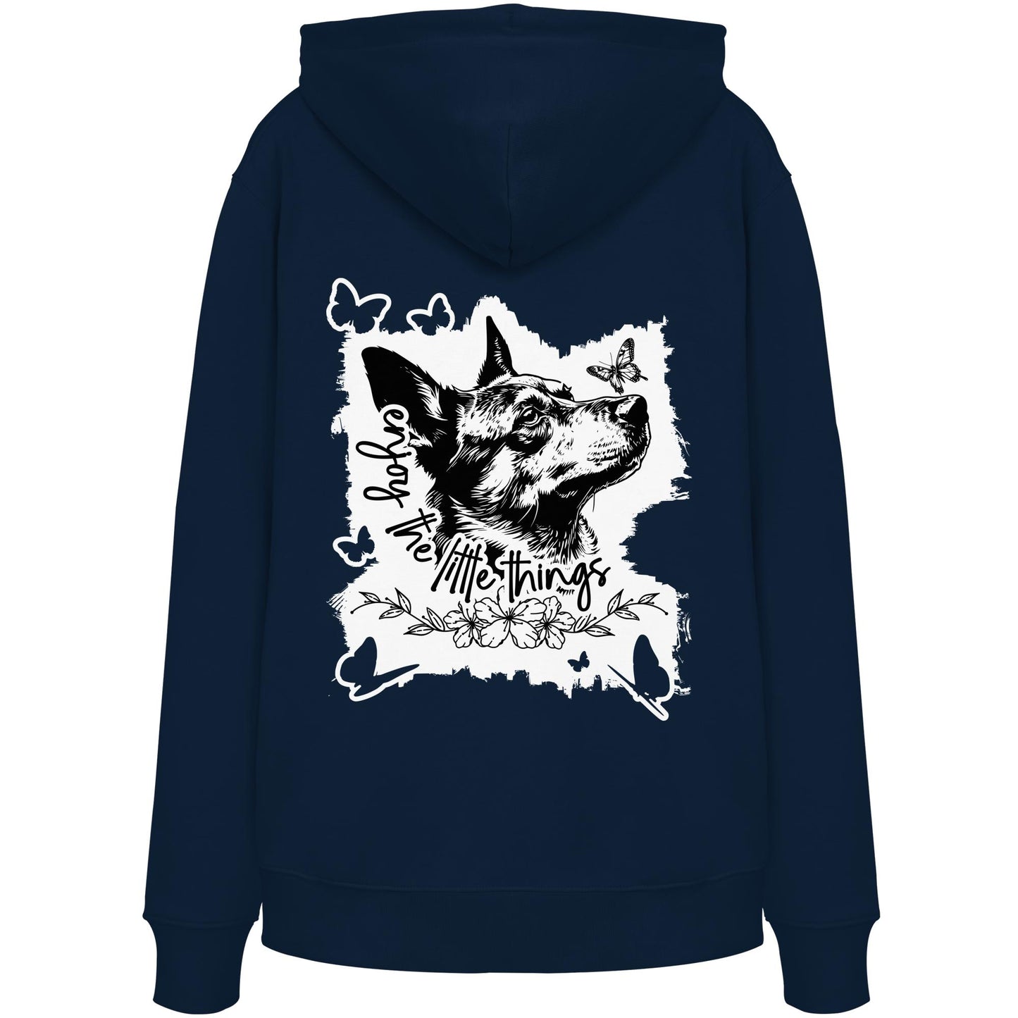 Australian Cattle Dog - enjoy the little things - Organic Hoodie