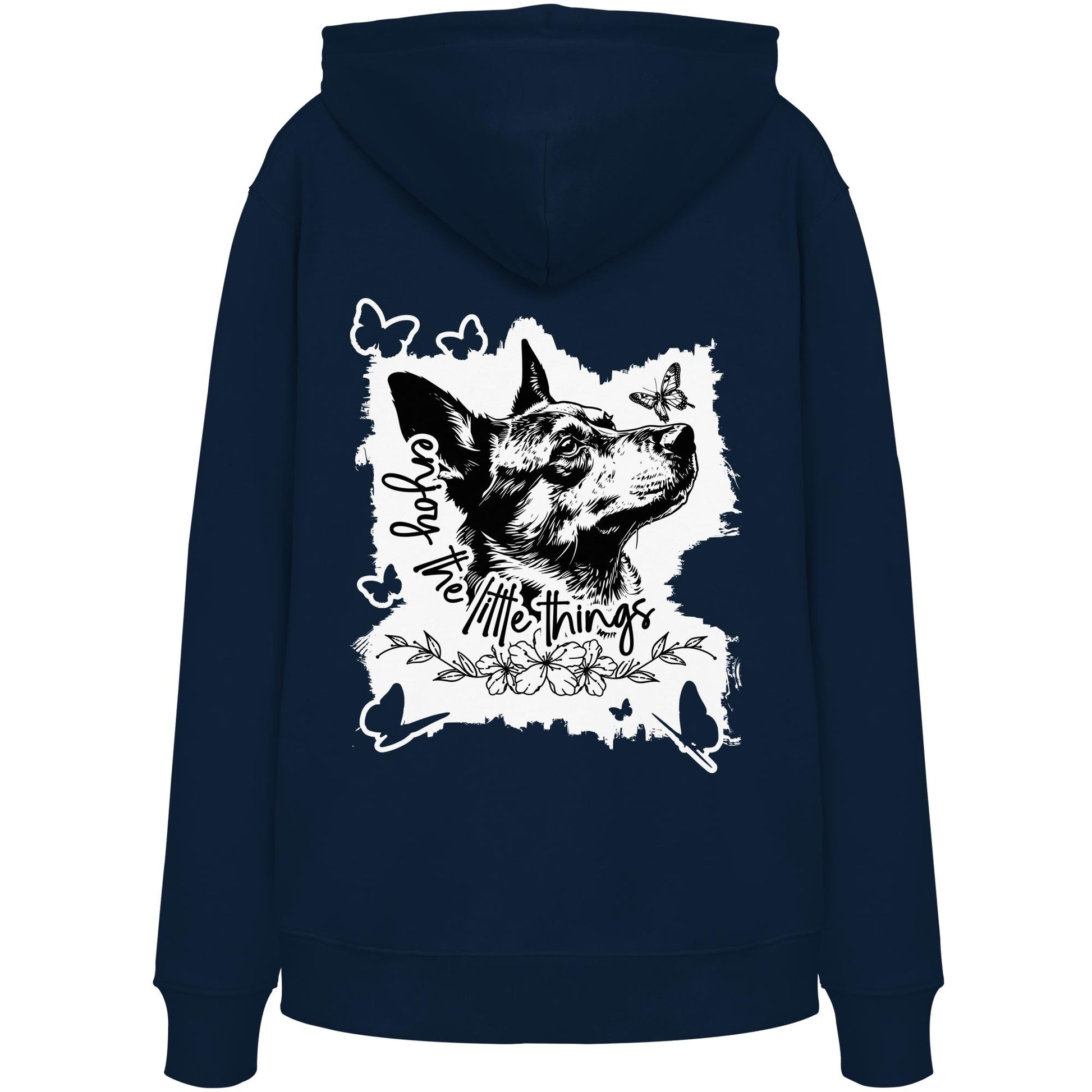 Australian Cattle Dog - enjoy the little things - Organic Hoodie