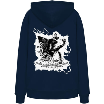 Border Collie - enjoy the little things - Organic Hoodie
