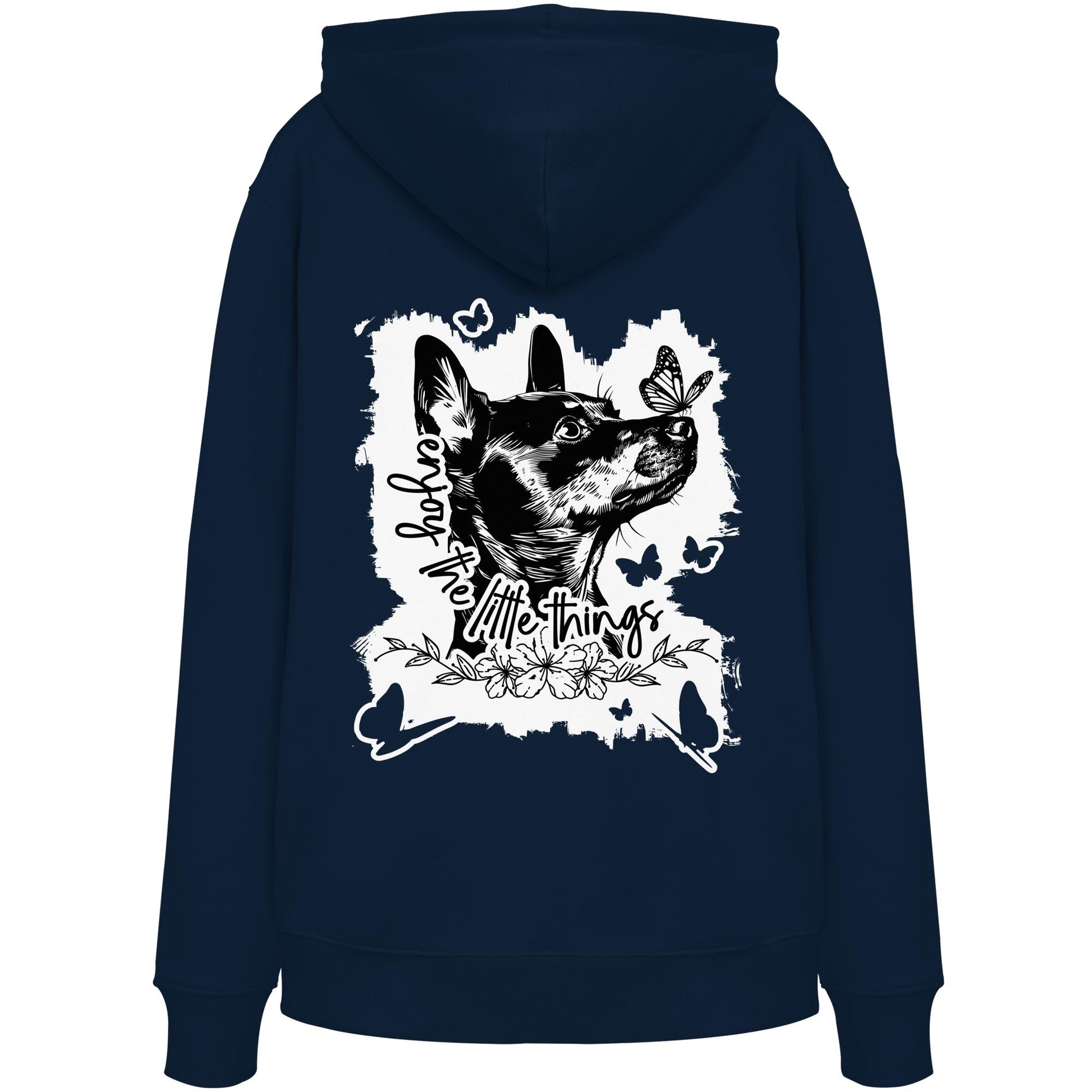 Zwergpinscher - enjoy the little things - Organic Hoodie