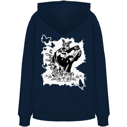 Rhodesian Ridgeback - enjoy the little things - Organic Hoodie