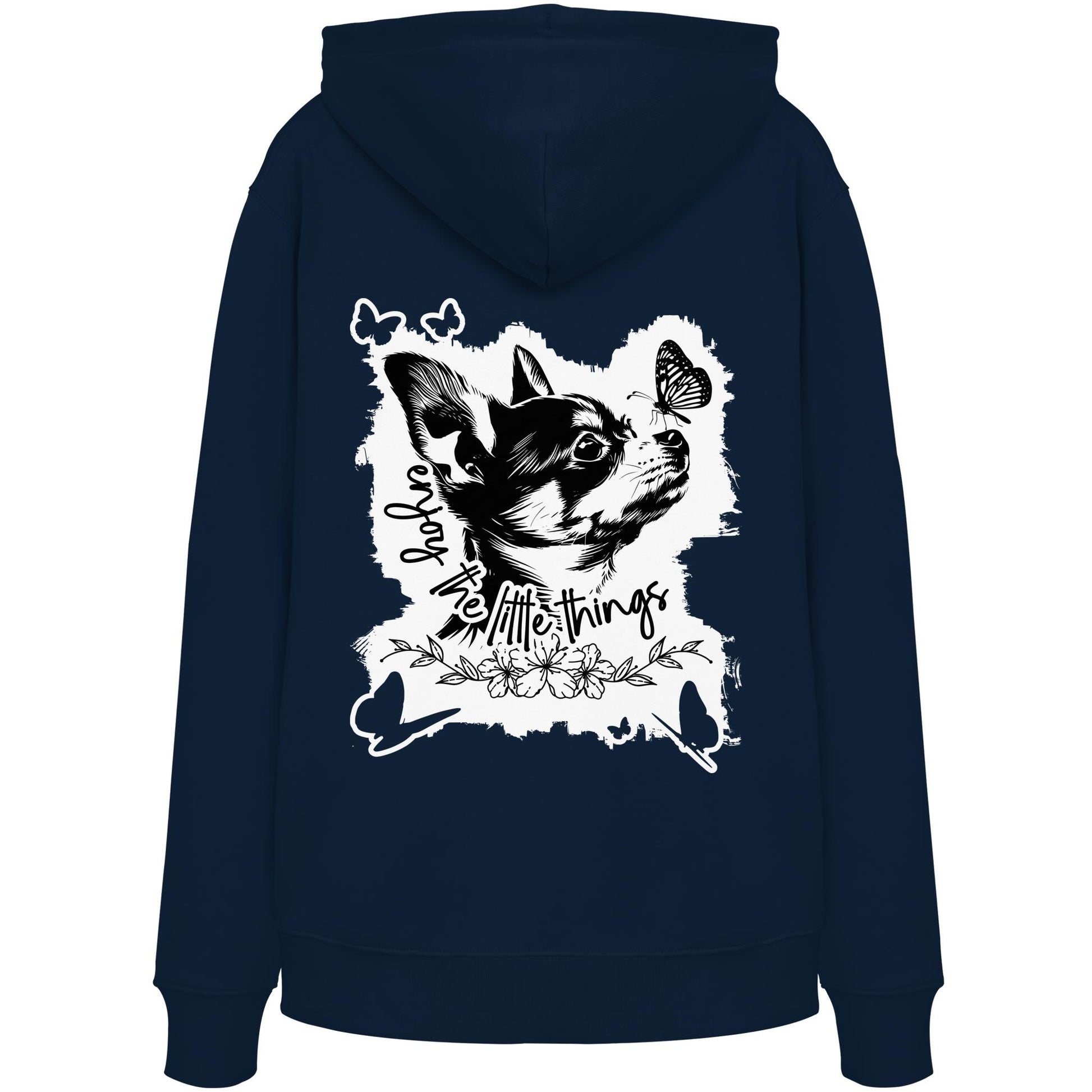 Chihuahua (Kurzhaar) - enjoy the little things - Organic Hoodie