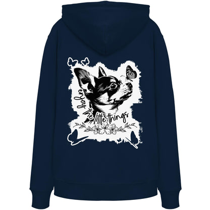 Chihuahua (Kurzhaar) - enjoy the little things - Organic Hoodie