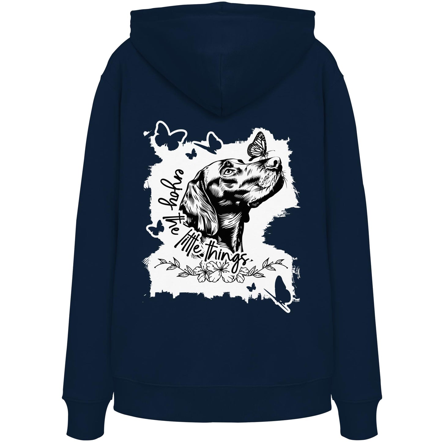 Vizsla - enjoy the little things - Organic Hoodie