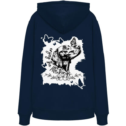 Vizsla - enjoy the little things - Organic Hoodie