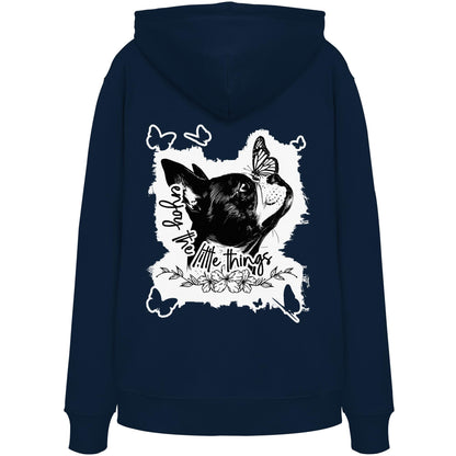 Boston Terrier - enjoy the little things - Organic Hoodie