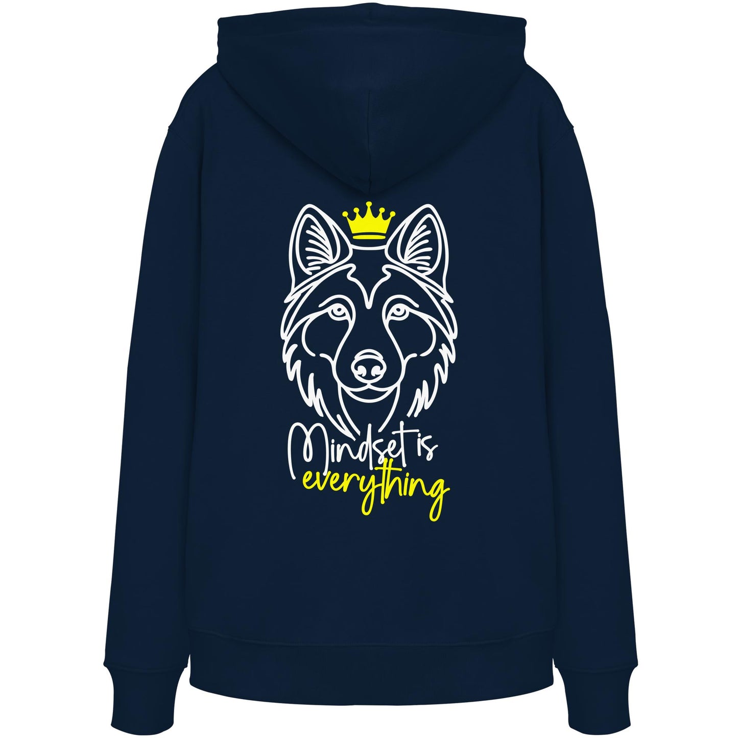 Wolfhund - Mindset is everything - Organic Hoodie