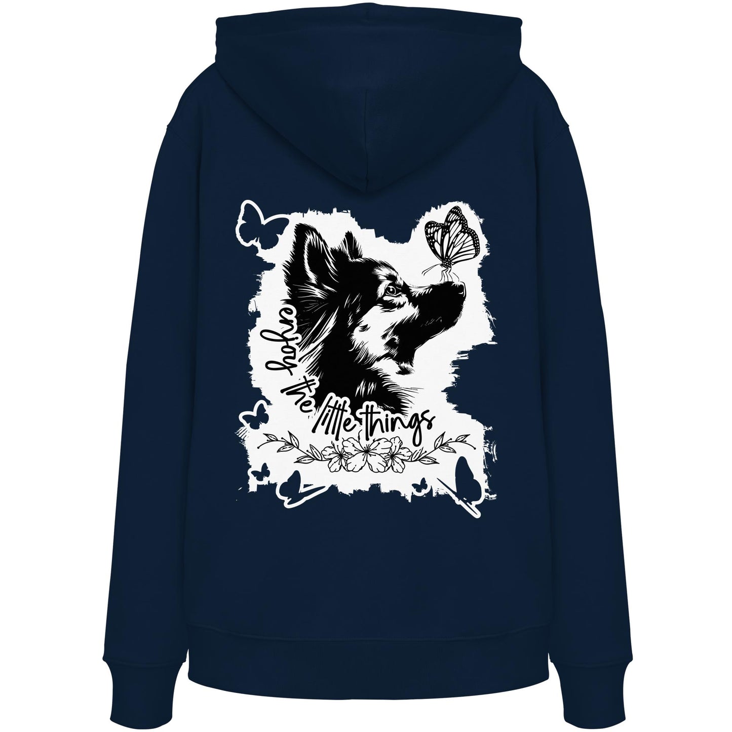 Wolfsspitz - enjoy the little things - Organic Hoodie