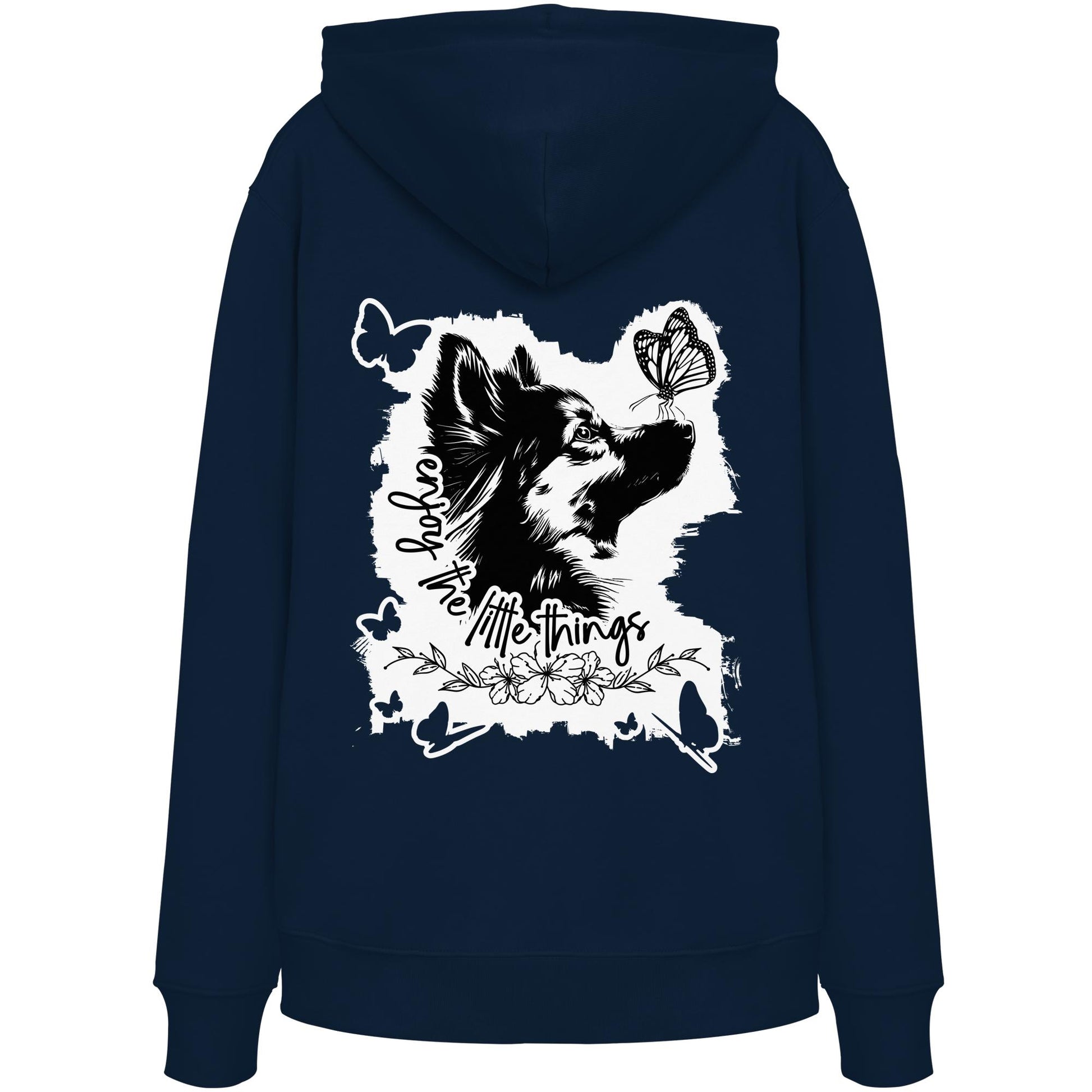 Wolfsspitz - enjoy the little things - Organic Hoodie
