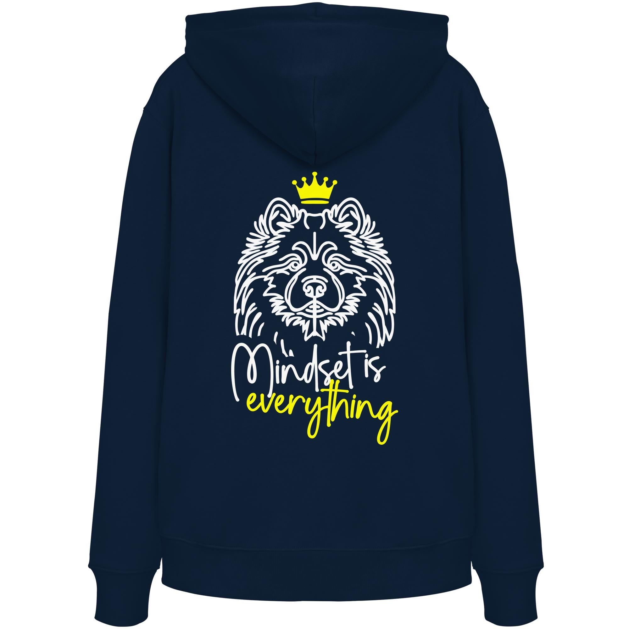 Wolfsspitz - Mindset is everything - Organic Hoodie