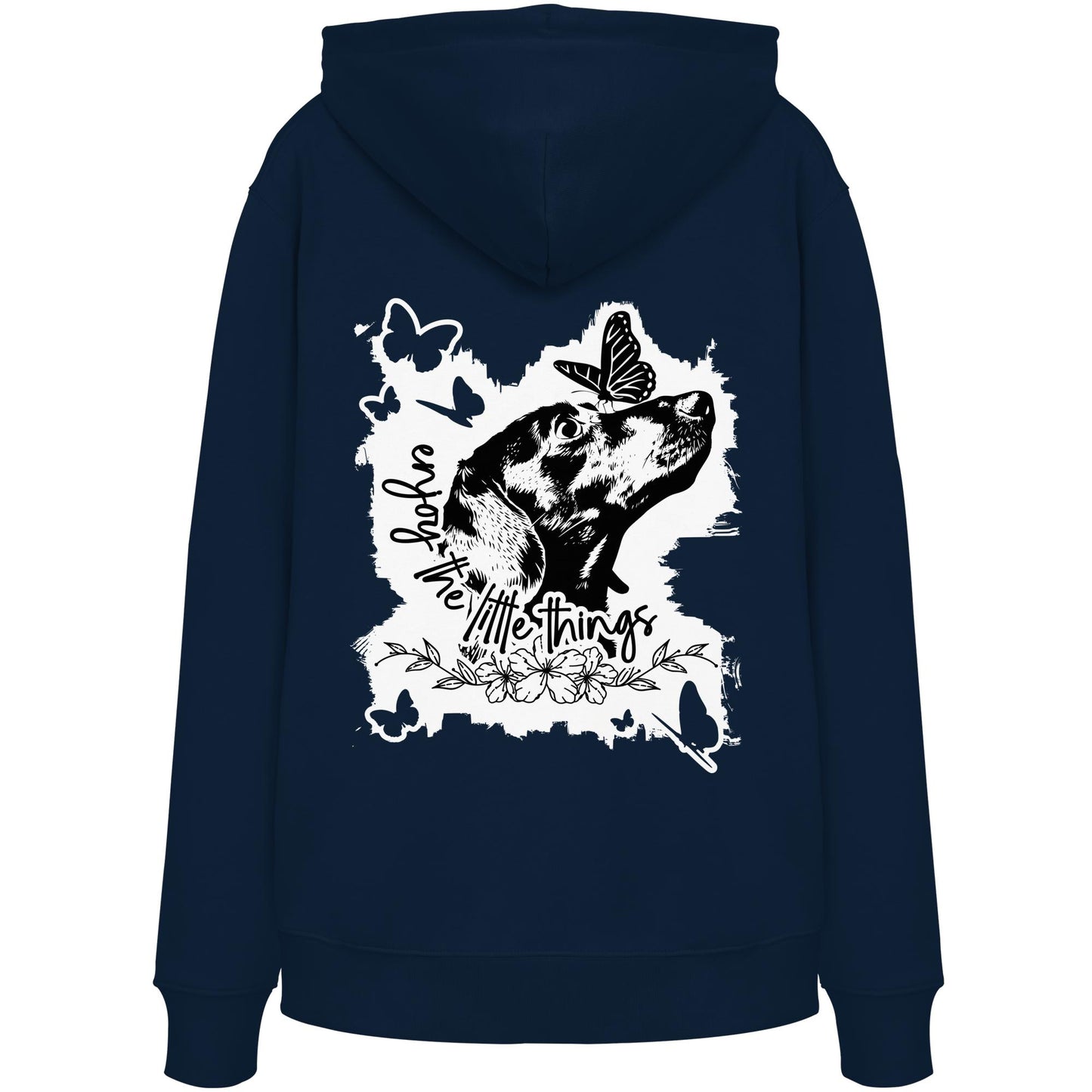 Dackel (Kurzhaar) - enjoy the little things - Organic Hoodie