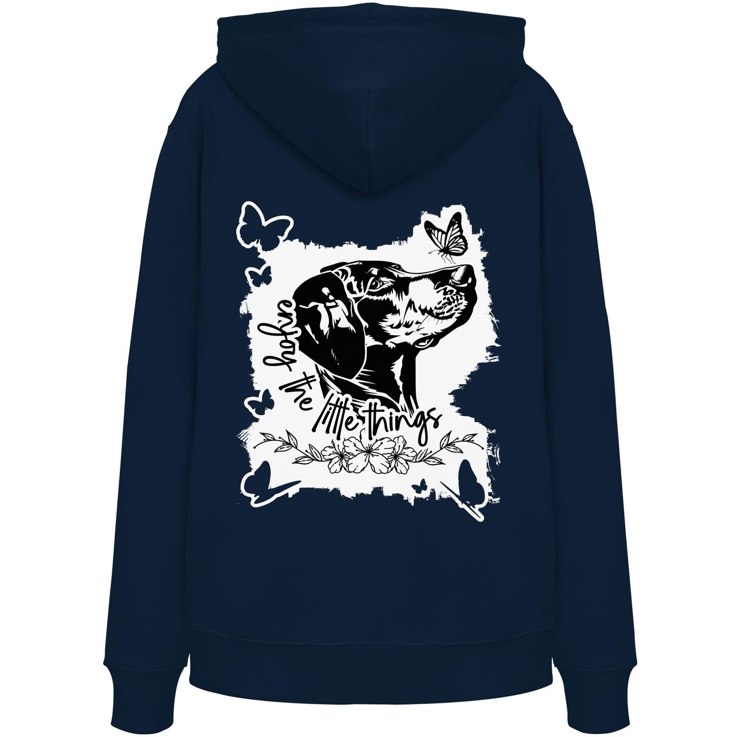 Dobermann - enjoy the little things - Organic Hoodie