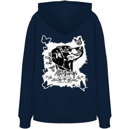 Dobermann - enjoy the little things - Organic Hoodie