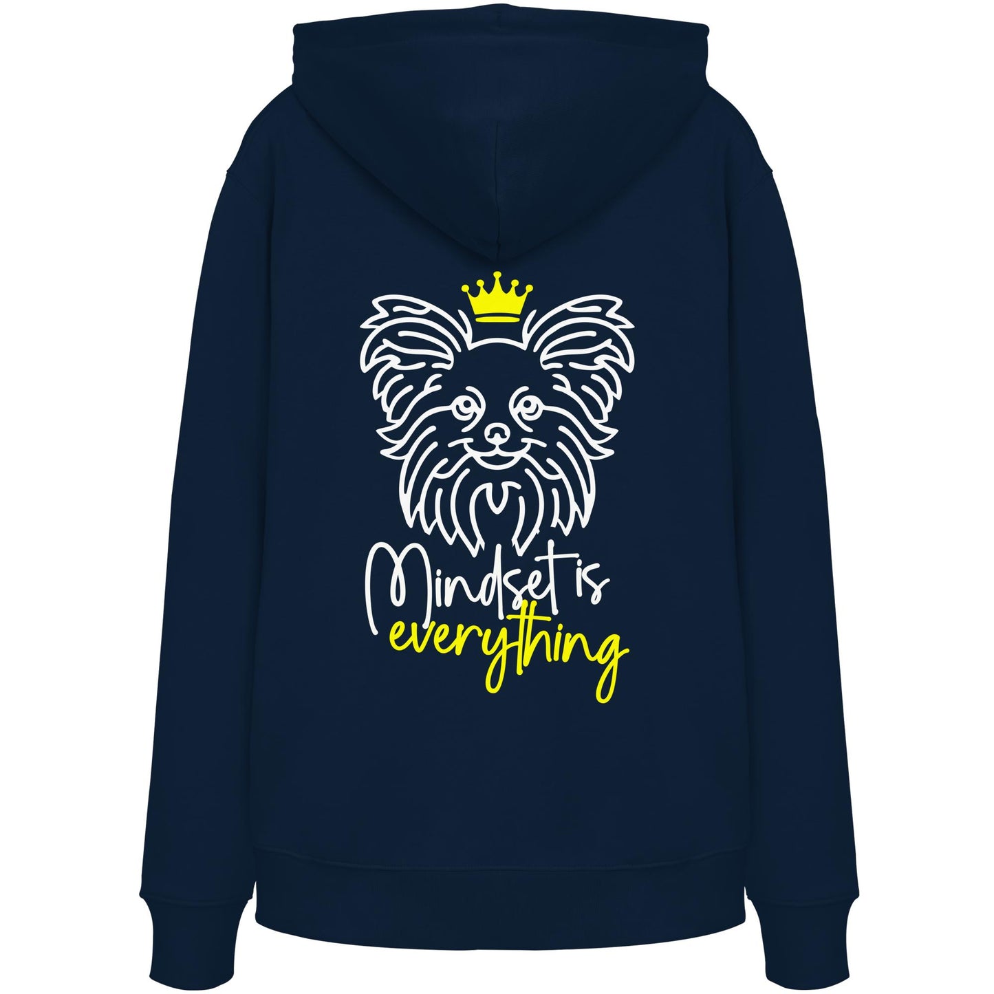 Papillon - Mindset is everything - Organic Hoodie