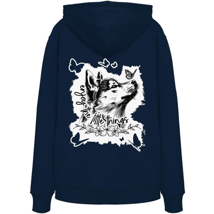 Shiba Inu - enjoy the little things - Organic Hoodie