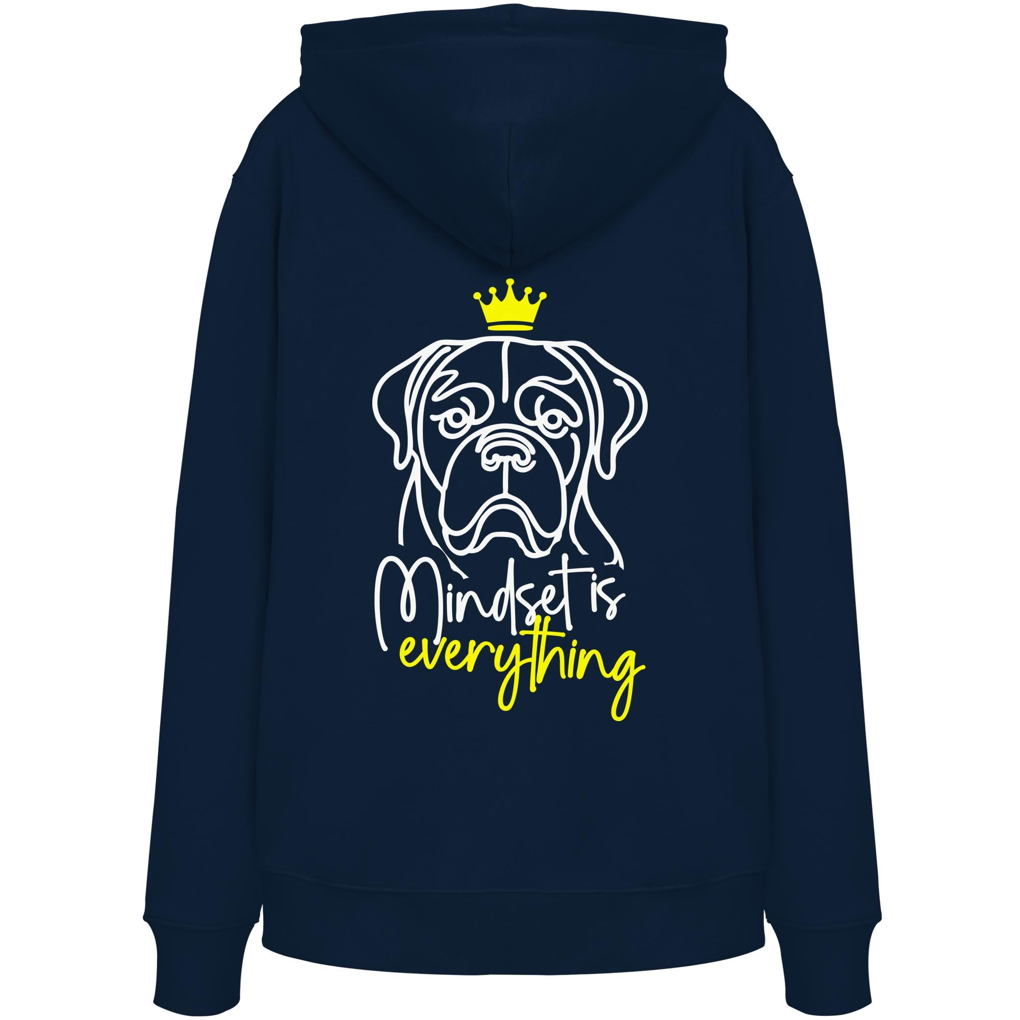 Bordeauxdogge - Mindset is everything - Organic Hoodie