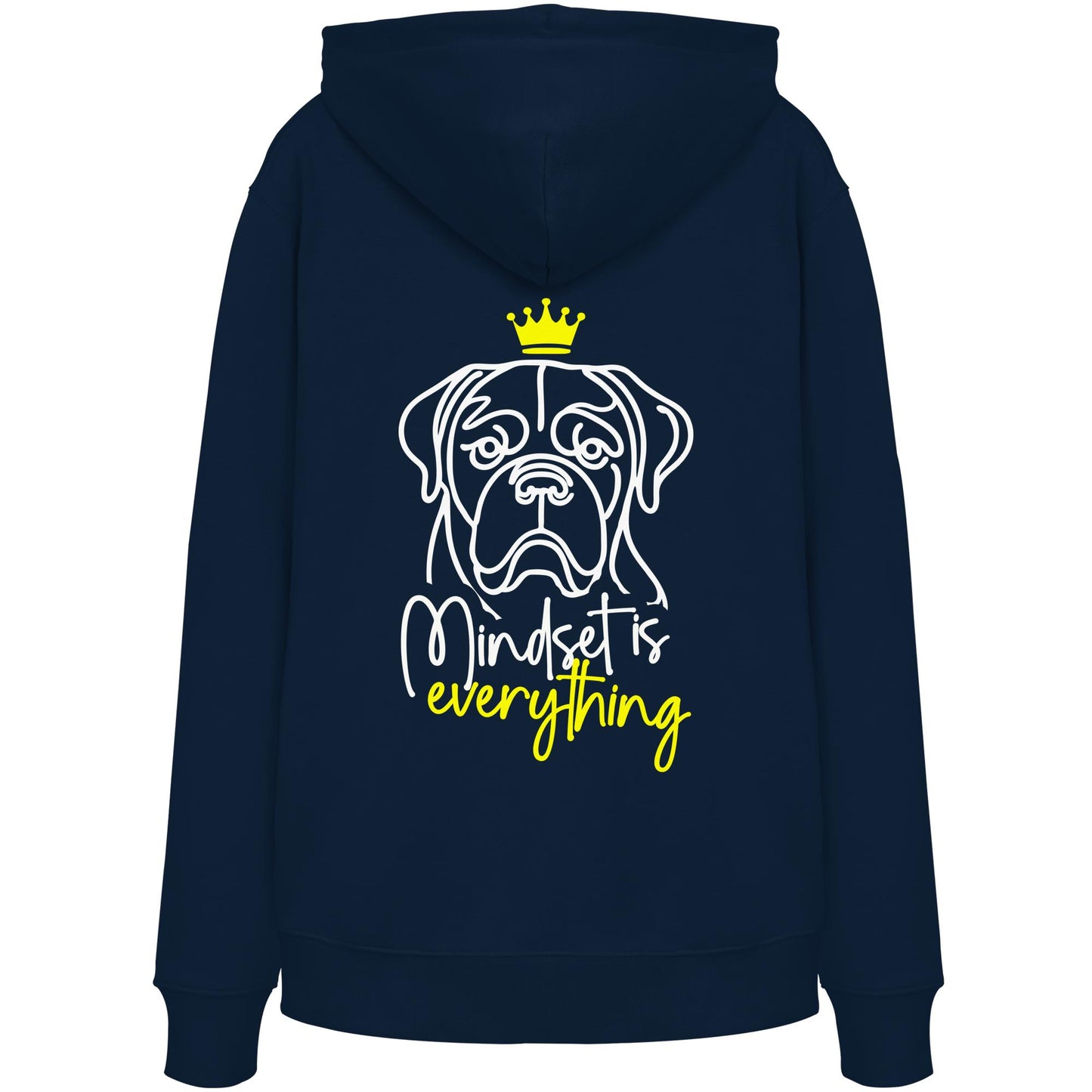 Bordeauxdogge - Mindset is everything - Organic Hoodie