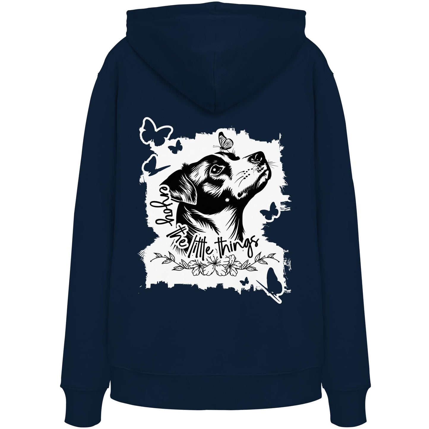 Jack Russell - enjoy the little things - Organic Hoodie