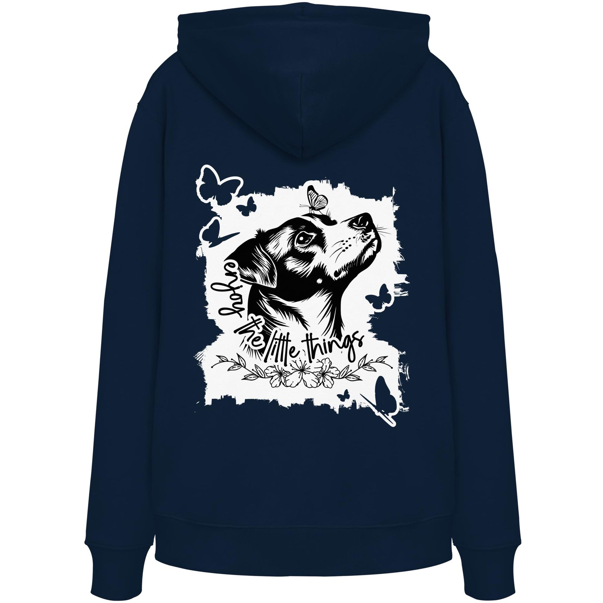 Jack Russell - enjoy the little things - Organic Hoodie