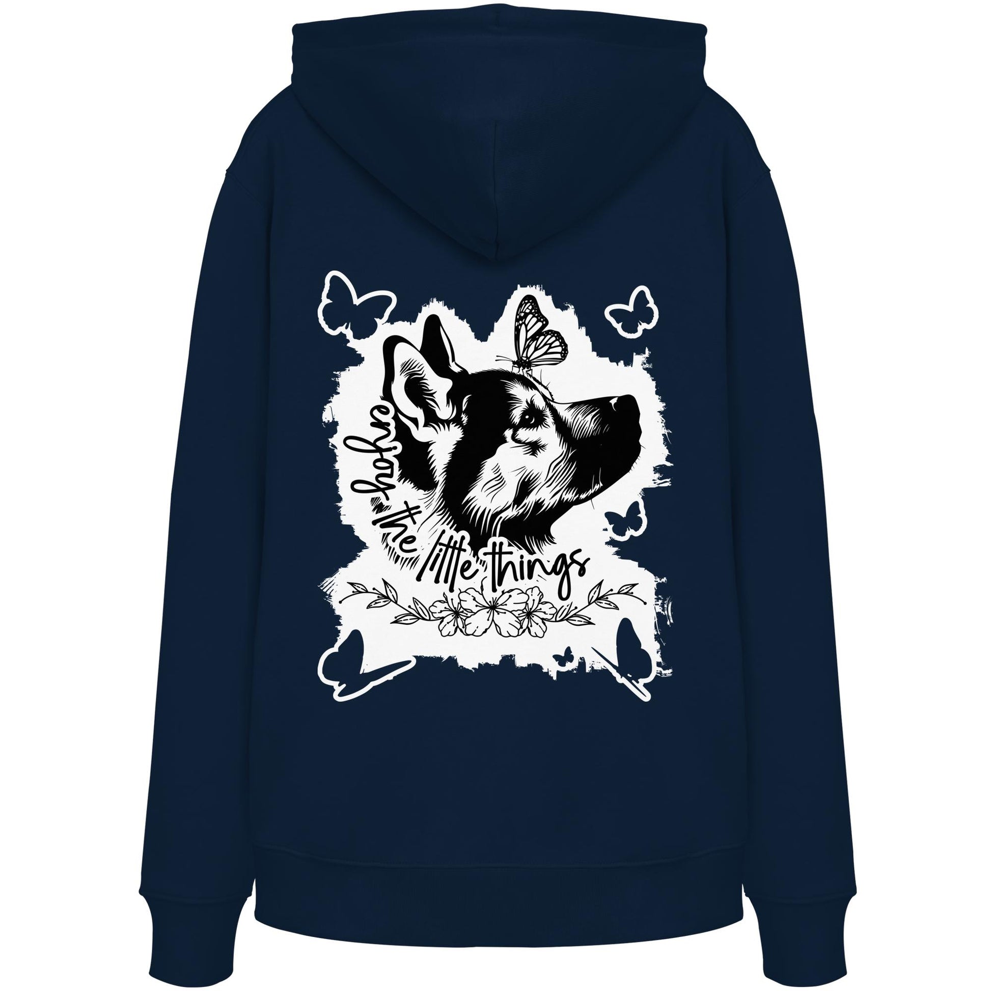 American Akita - enjoy the little things - Organic Hoodie