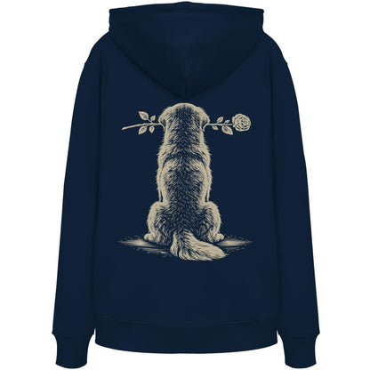 Silent Loyalty - Golden Retriever - Organic Hoodie