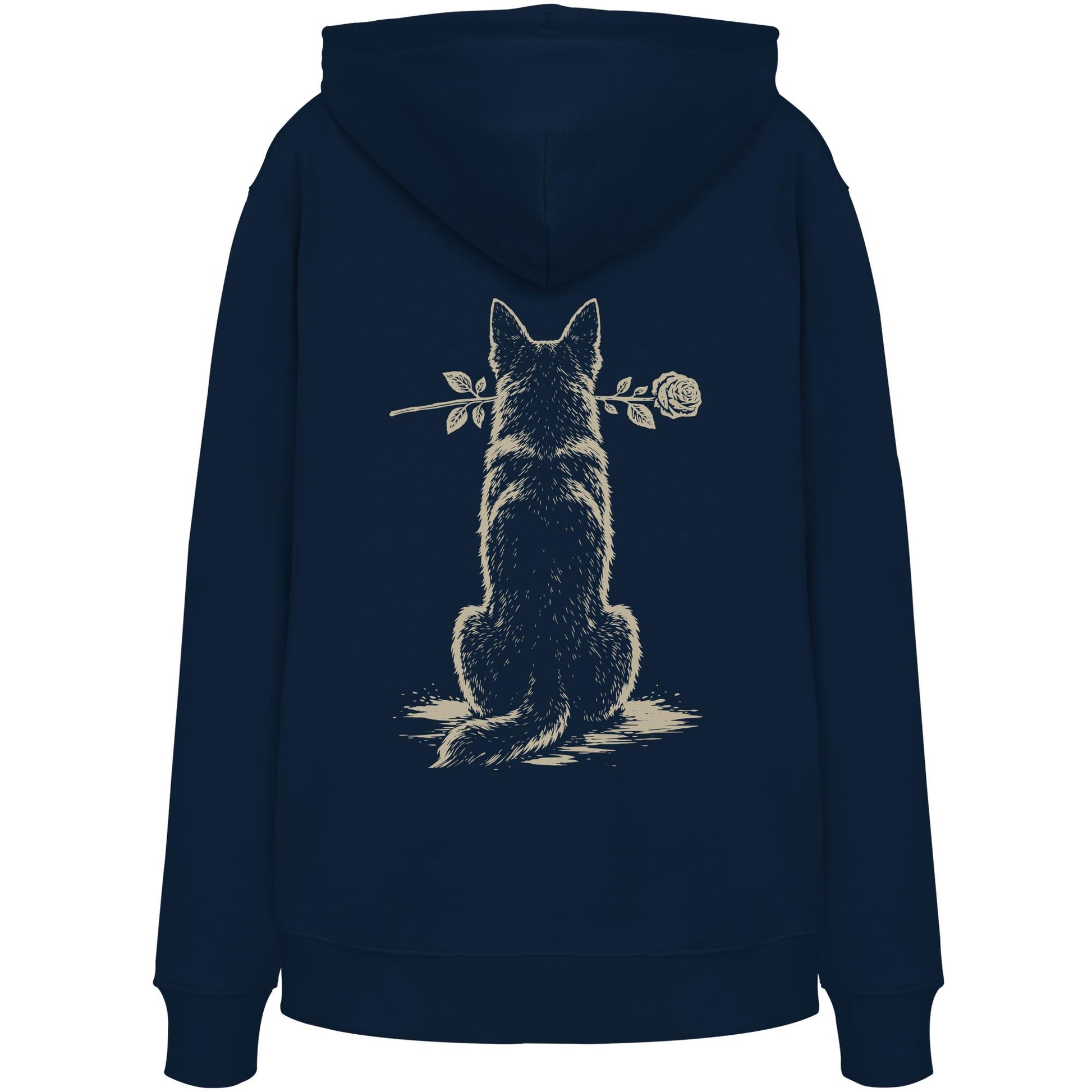 Silent Loyalty - Deutscher Schäferhund - Organic Hoodie