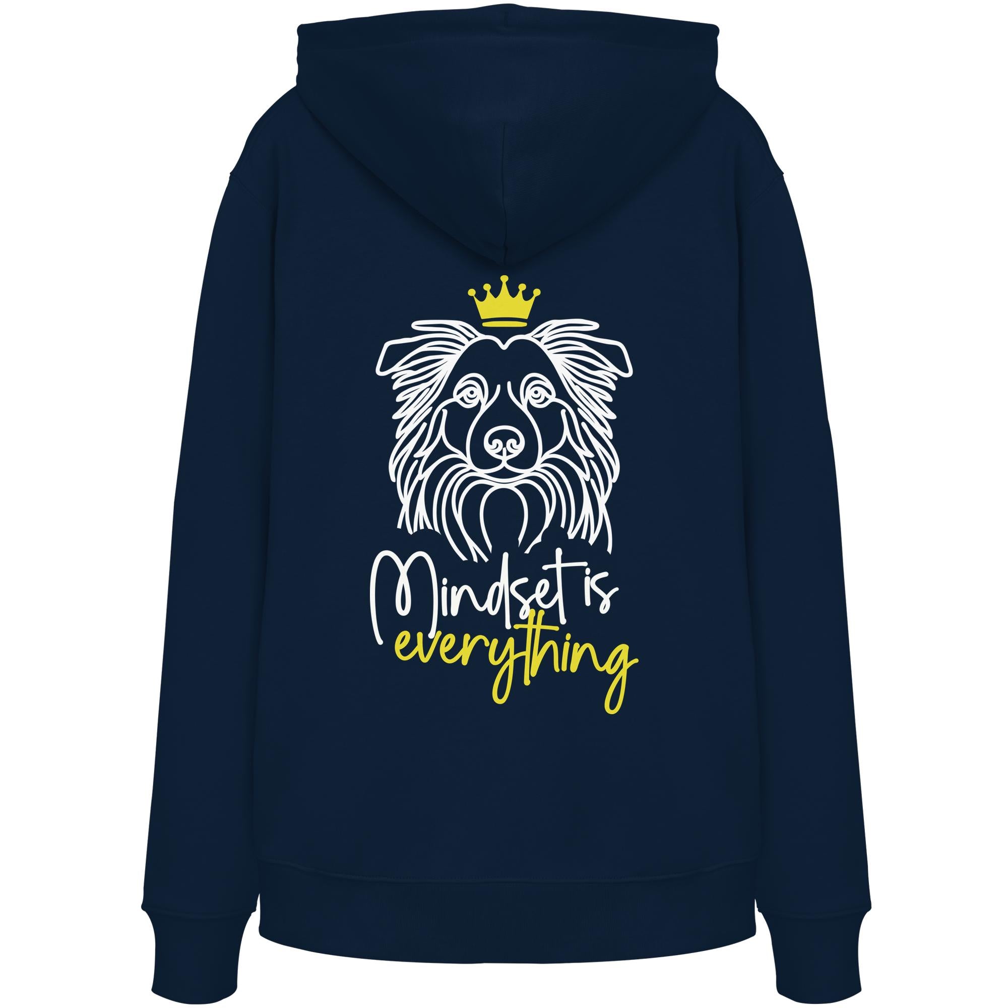 Border Collie - Mindset is everything - Organic Hoodie