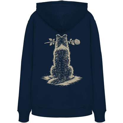 Silent Loyalty - Collie - Organic Hoodie