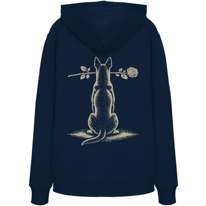Silent Loyalty - Australian Kelpie - Organic Hoodie