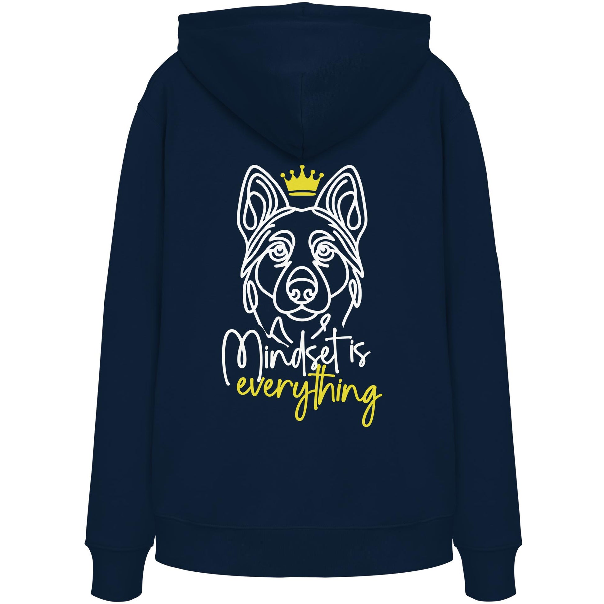 Deutscher Schäferhund - Mindset is everything - Organic Hoodie