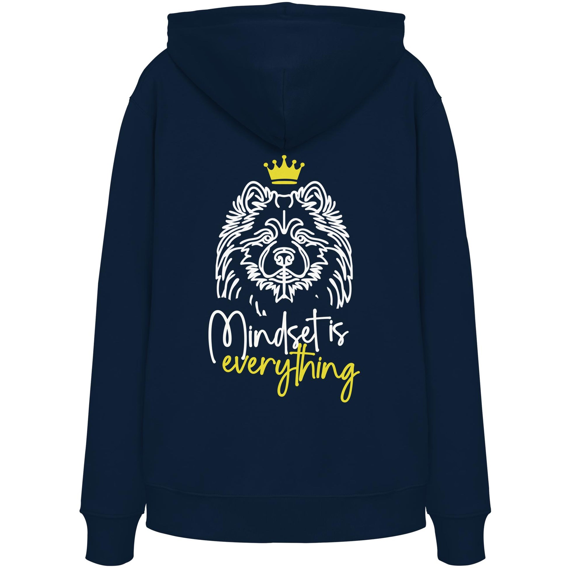 Wolfsspitz - Mindset is everything - Organic Hoodie