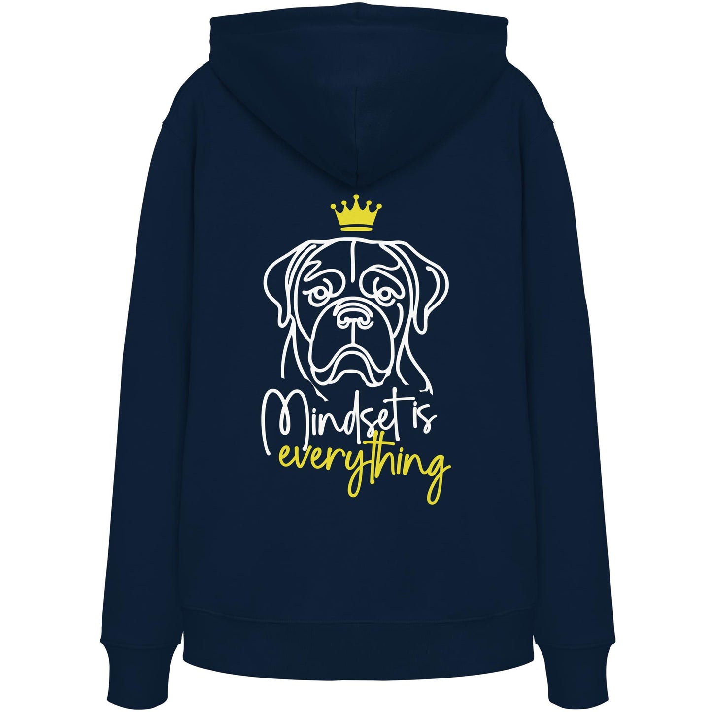 Bordeauxdogge - Mindset is everything - Organic Hoodie