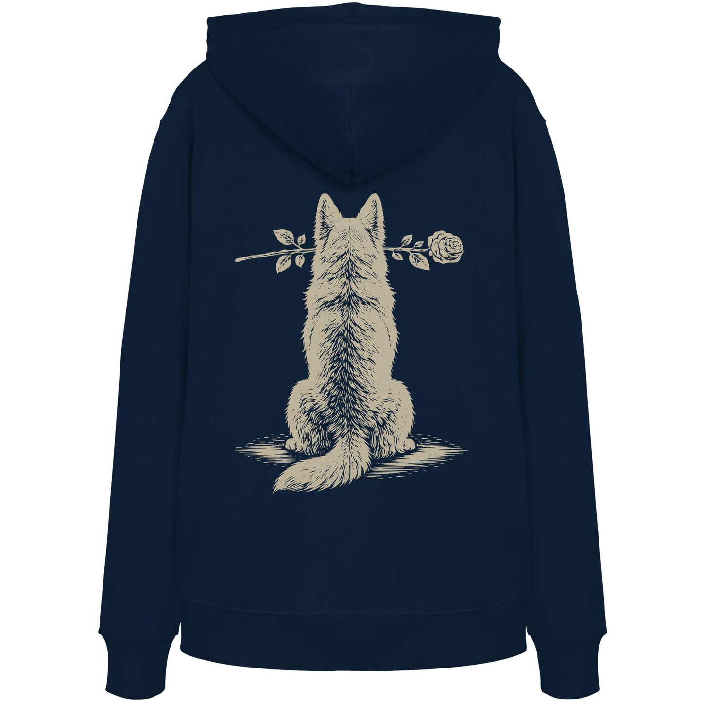 Silent Loyalty - Berger Blanc Suisse - Organic Hoodie