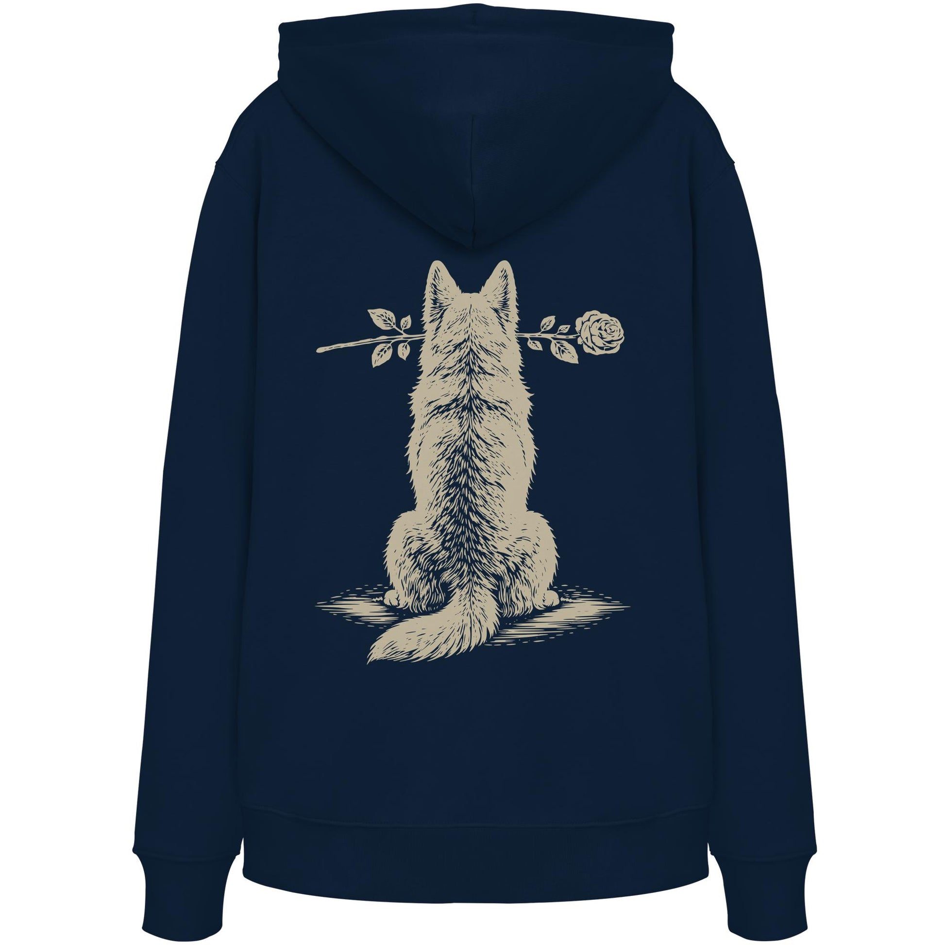 Silent Loyalty - Berger Blanc Suisse - Organic Hoodie