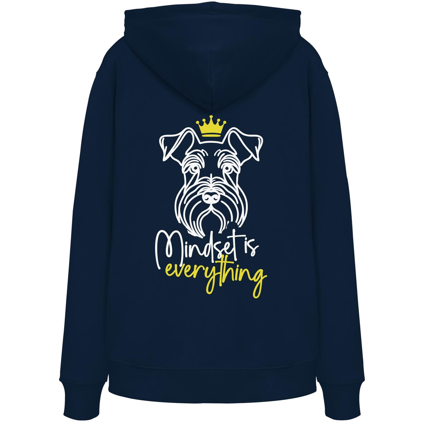 Schnauzer - Mindset is everything - Organic Hoodie