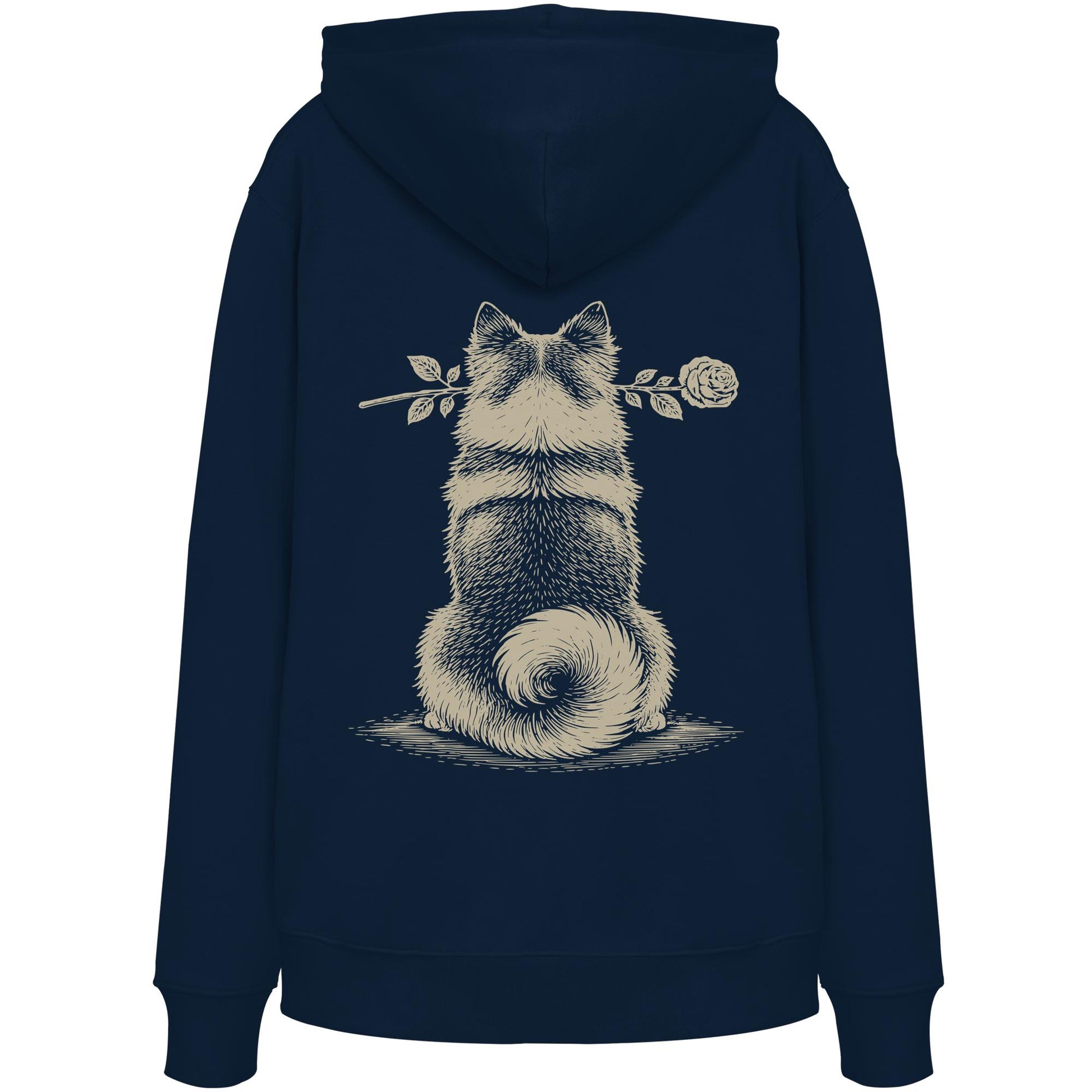 Silent Loyalty - Islandhund - Organic Hoodie