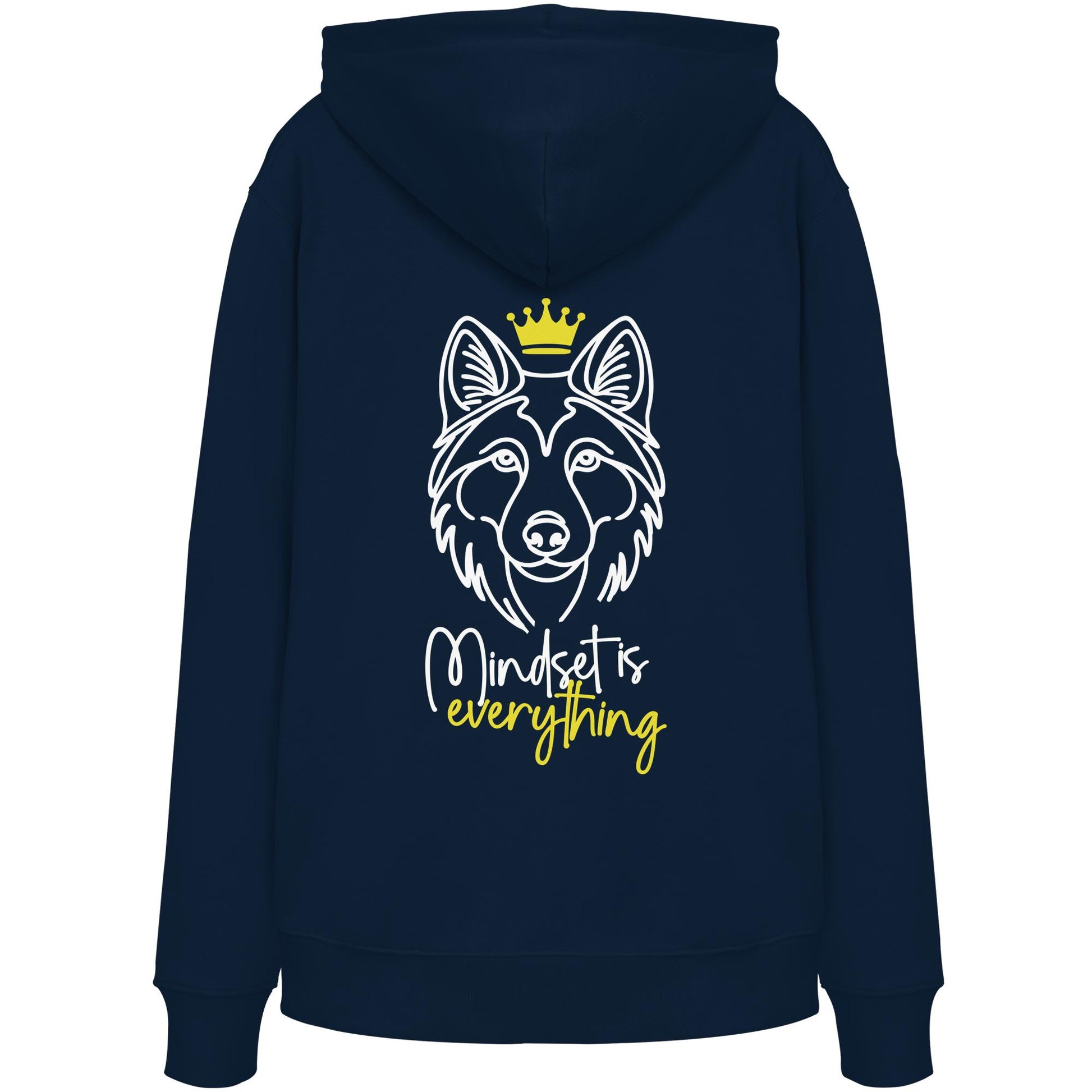 Wolfhund - Mindset is everything - Organic Hoodie