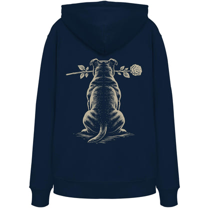Silent Loyalty - Staffordshire Bullterrier - Organic Hoodie