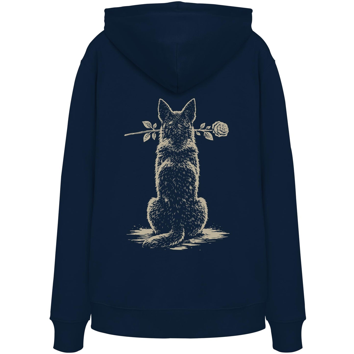 Silent Loyalty - Australian Cattle Dog - Organic Hoodie