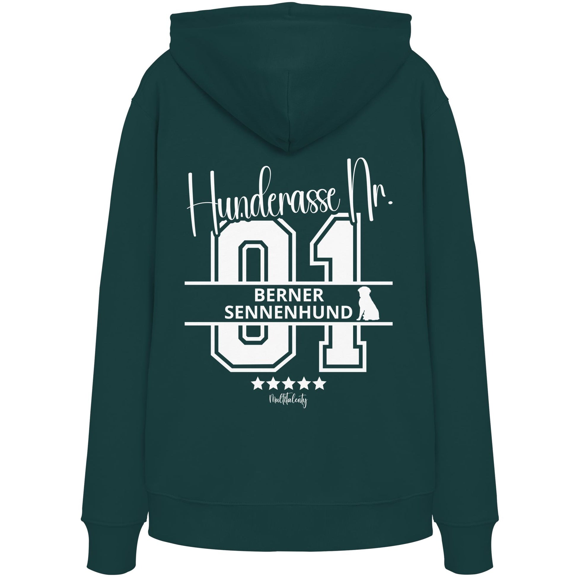 Nr. 01 Berner Sennenhund - Organic Hoodie