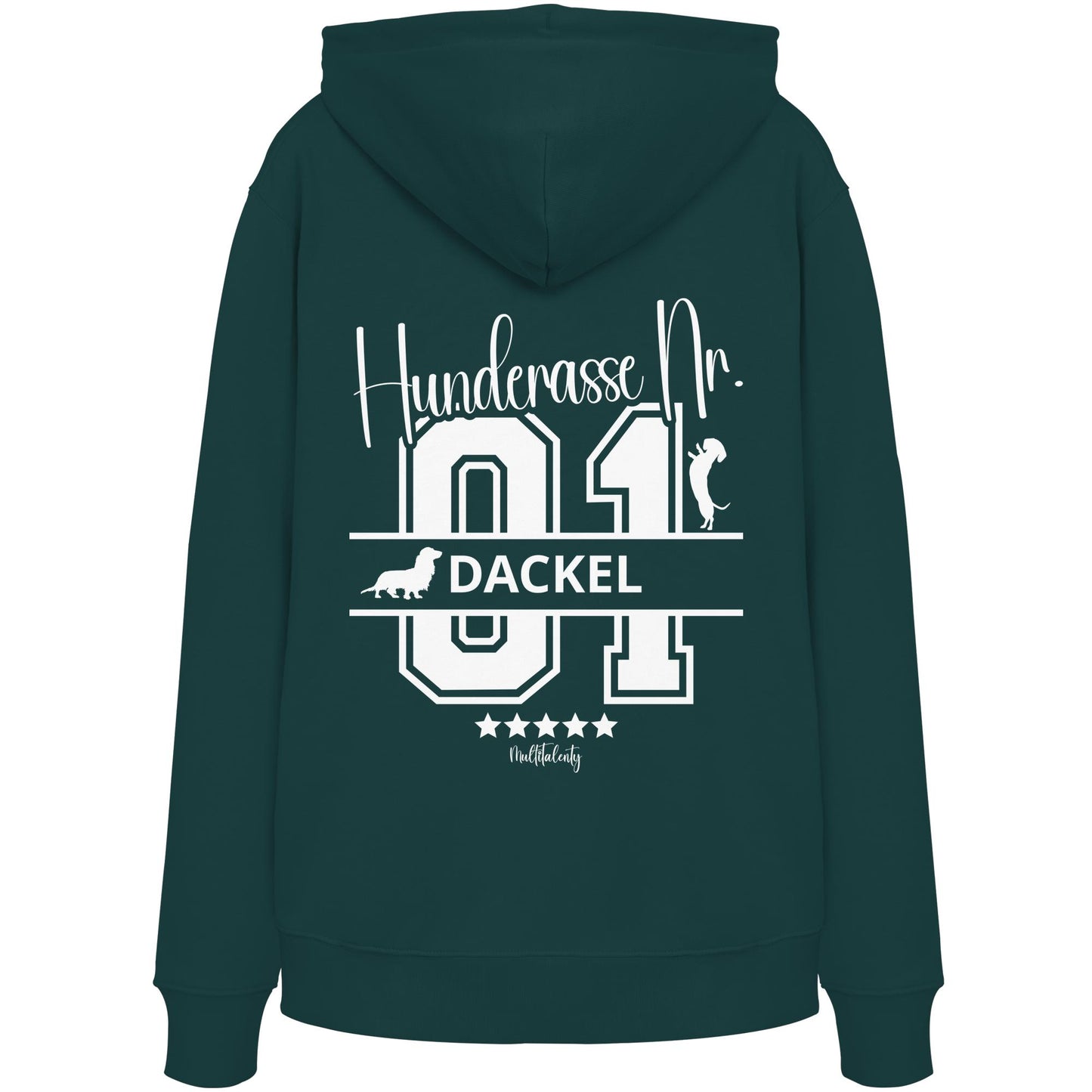 Nr. 01 Dackel - Organic Hoodie