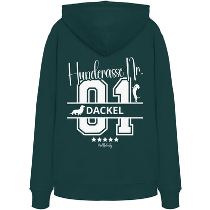 Nr. 01 Dackel - Organic Hoodie