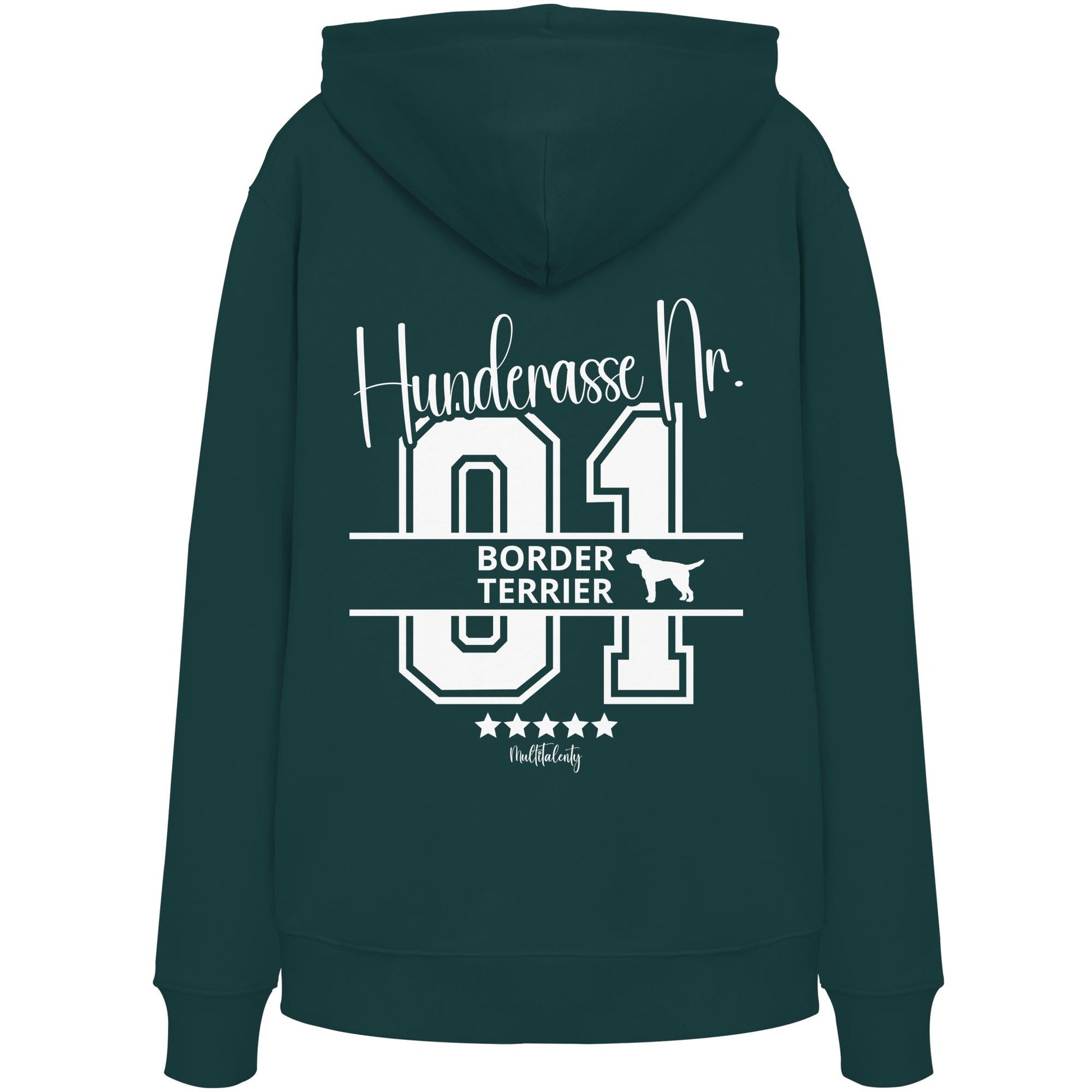 Nr. 01 Border Terrier - Organic Hoodie